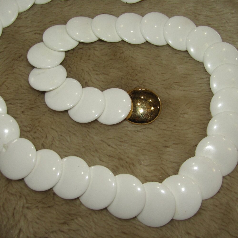 Vintage Trifari Domino Necklace